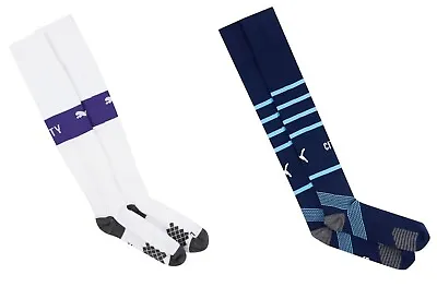 Manchester City Official Home/Away Socks Adults & Kids Sizes UK Seller • £6.99