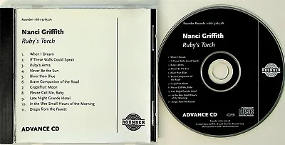 Nanci Griffith -Rubys Torch -Advance 11 Track PROMO CD -RARE (2006)  • £7.99