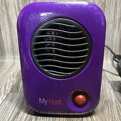 Lasko 106 My Heat Personal Ceramic Desk Heater Purple Works Perfectly • $24.99