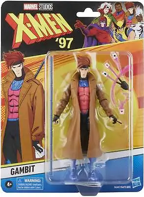Marvel Legends Retro 6 Inch Action Figure X-Men '97 Wave 1 - Gambit IN STOCK • $31.35