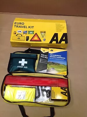 £24 • Buy AA Euro Travel Kit AA6318 - For Driving In France/Europe - Zipped Storage Bag