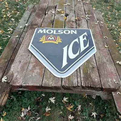 Vintage MOLSON Canada Beer Metal Sign (29.5  X 25.25 ) • $39.50
