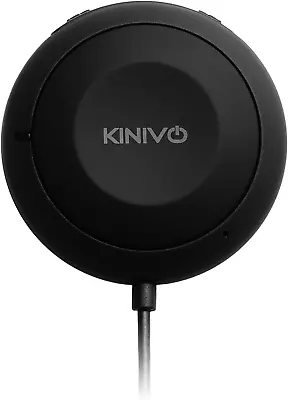 Kinivo BTC450 Bluetooth Car Kit Hands-Free Adapter For Cars With 3.5mm Aux Apt- • £38.91