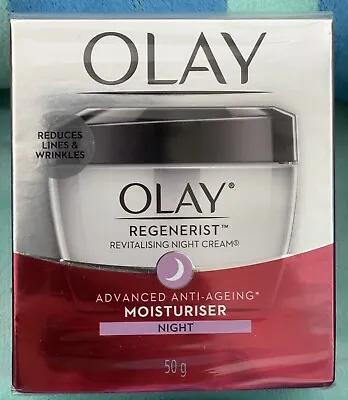 $24.95 • Buy Olay Regenerist Revitalising Night Cream 50g Advanced Anti-Ageing