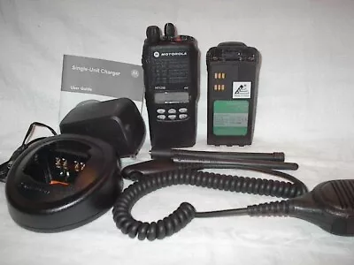 Motorola Ht1250 Vhf Portable Analog  128 Channels  5 Watt  136-174 Mhz Pmmn4021a • $149.99