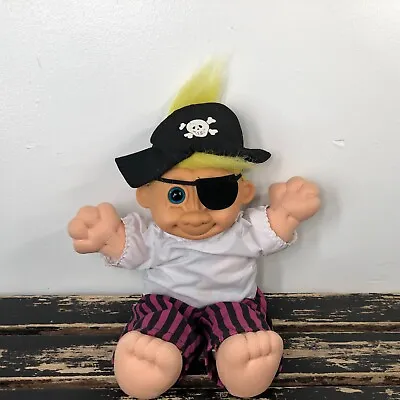 £18.44 • Buy Vintage Russ Troll Dolls Plush Toy Stuffed Animal Pirate Clothes Collectible 12 