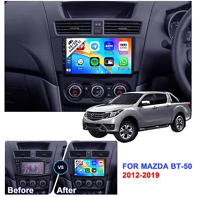 For Mazda BT-50 2012-2019 Car Radio Stereo Android 13 Carplay DSP GPS Navigation • $289.98