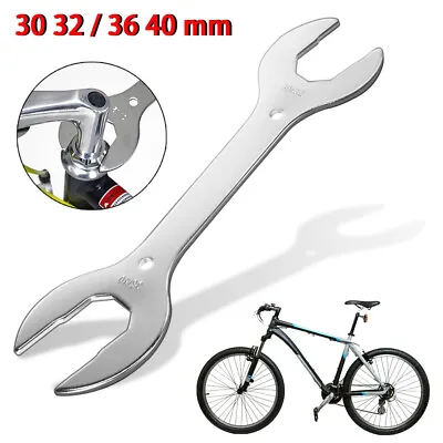 Mountain Bicycle Scooter Bike Headset Wrench 30 32 36 40mm Spanner Repair Tool • $9.87