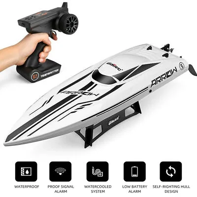 UDIRC RC Boat Brushless 30+MPH Electric Racing Boat UDI005 Hobby RTR Adults Kids • $149.98