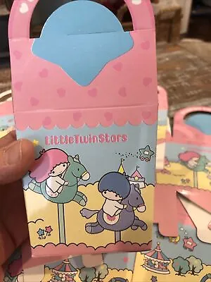 $20 • Buy Vintage Little Twin Stars Gift Boxes Retail Store NOS 1983