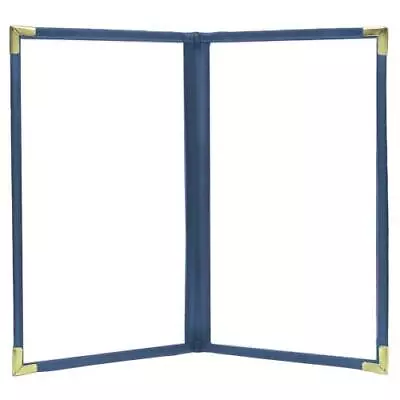 KNG - 3966BLUGLD - 8 1/2 In X 11 In Double Blue And Gold Menu Cover • $21.60