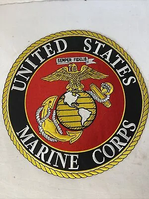 Marine Corps Usmc Patch Large Logo Semper Fi Xlg New 10  • $20.89