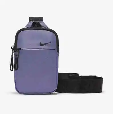 Nike Crossbody Waist Bag Fanny Pack Belt Festival Pouch Purple • $33.04