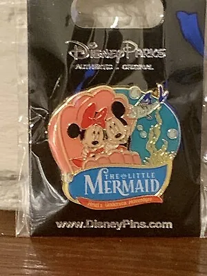 Little Mermaid Ride Disney Trading Pin Mickey Minnie  • $19.60