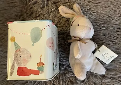 Maileg Retired Happy Day Bunny In A Tin BNWT • £23.99