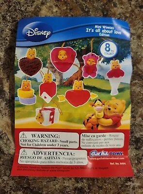  Mini Winnies It's All About Love Edition Tomy Vending Machine Winnie The Pooh  • $0.99