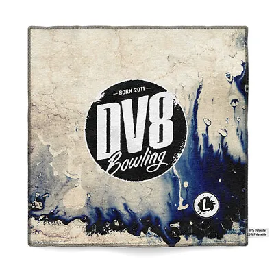 DV8 Bowling Dye-Sublimated Microfiber Towel - 16 X16  High Quality Print! • $11.17