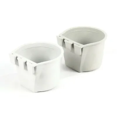 (Pack Of 2) Grey Cage Containers Inner Specs 4 1/8  Long 2 3/8  Tall 3 1/4  Wide • $8.49