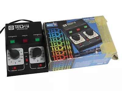 MRC Tech II 2 Dualpower 2800 Model Train Control WORKING • $29.95