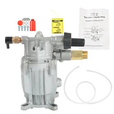 Universal Pressure Washer Pump 3/4 HorizShaft MAX 3000 PSI 2.5 GPM Oil Sealed • $69.99