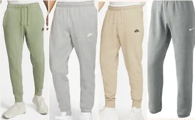 Nike Mens Club Joggers Sweatpants Fleece Tracksuits Jogging Bottoms • £17.99