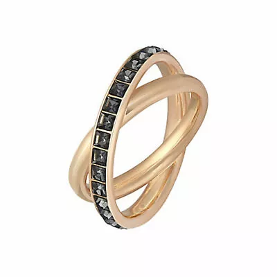 $104.99 • Buy Swarovski | Dynamic Rose Gold Ring ✪new✪ 5184225 60 9 Nrw Cry Sini Rare Retired