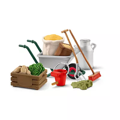 £11.69 • Buy Schleich 42610 Stable Care Accessories Set Animal Feed Set Toy Farm World Toys