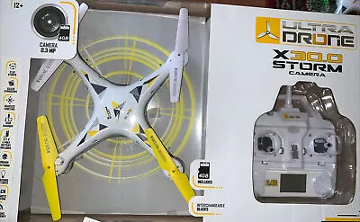 White Ultra Drone Quadcopter With Camera And Controller - For Children & Adults • £59.99