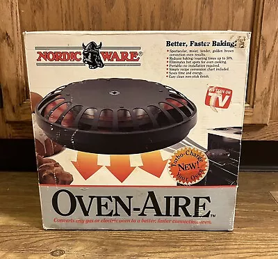 Vintage NORDIC WARE OVEN-AIRE Air Convection Oven FAN Baking Device NO HANDLE • $49.99