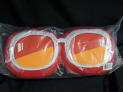 Kidrobot X Elton John Glitter Sunglasses Plush Pillow 16  X 7  NEW Sealed • $49.99