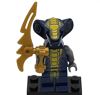LEGO Ninjago Slithraa Njo045 Minifigure With Weapon - Sets 9446 & 9573 • $25.27