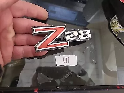 1970 71 72 73 Chevy Camaro Z28 Fender Emblem Oem 3982067 Gm • $34.99