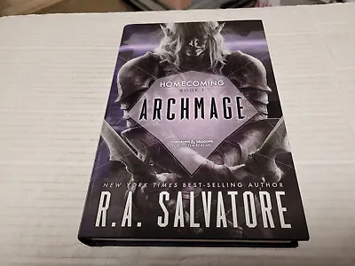Archmage By R. A. Salvatore (2015 Hardcover) SIGNED 1st/1st • $99.99