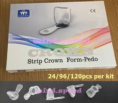 Dental Resin Kids Crowns Pediatric Deciduous Primary Anterior Crown 24/96/120pcs • $288