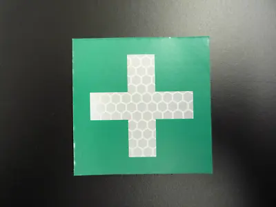 Medic Cross Patch 3m Solas Kelly Green 2  X 2  W/velcro® Brand Fstner Reject420 • $3