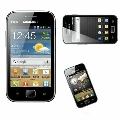 Samsung Galaxy Ace GT-5830i 3G Sim Free Unlocked Mobile Phone Black • £15.99