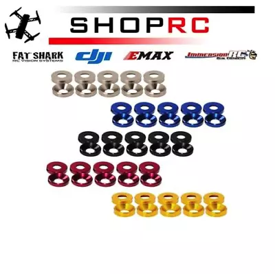 £4.25 • Buy Aluminum Alloy M3 M4 M5 Anodized Countersunk Head Bolt Washers Gasket