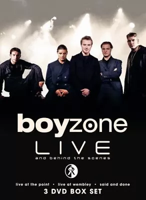 Boyzone - The Live Shows (and Behind The Scenes) [DVD] New Sealed • £44.99