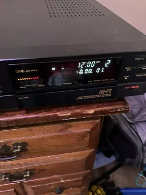 Video Cassette Recorder JVC HR D750u Da4 Head HiFi Stereo Unable To Fully Test • $39.99