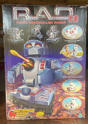 Rad Radio Controlled Robot In Sealed Box From 1999. Read Description For Details • $65