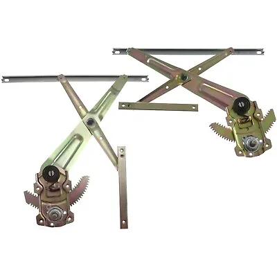 Manual Window Regulator Set For 84-88 Toyota Pickup 4Runner Front Manual Crank • $38.71