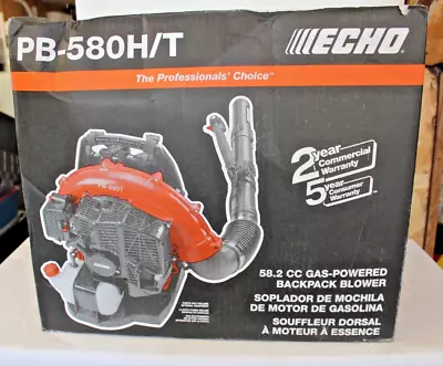 ECHO Backpack Leaf Blower 216-MPH 517-CFM 58.2cc Gas 2-Stroke W/ Tube Throttle • $315.36