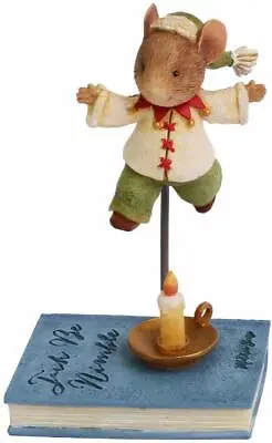 Jack Be Nimble Be Quick 6005744 Tails With Heart Mouse Mother Goose Christmas Z • $10.99