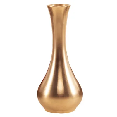  Vase Tall Flower Gold Metal Vases Flowers Minimalist Home Decor • $15.49