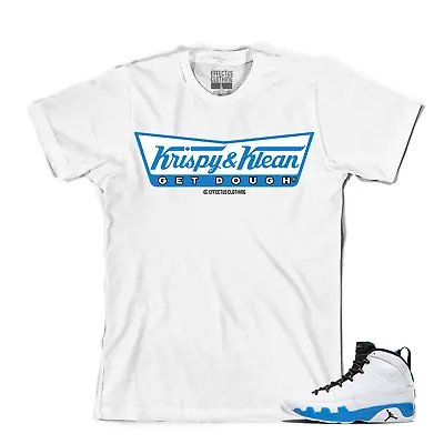 Tee To Match Air Jordan Retro 9 Powder Blue Sneakers. Krispy Klean Tee • $24