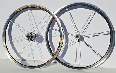 Vtg Rolf Vector Pro Road Bicycle Wheels Wheelset 10 Speed 700c Trek Fuji Cologno • $284