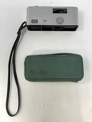 MINOLTA 16 Rokkor 3.5/25 ~ Model P Subminiature Spy Camera W/ Case • $9.99