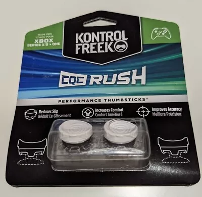 Kontrolfreek CQC Rush Performance Thumbsticks XBOX Series X/S+ONE White Mid Rise • $23.95