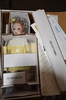 1968 Morton Salt Umbrella Girl Porcelain Doll- NIB • $39.99