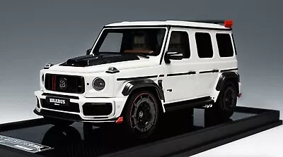 1/18 Motorhelix Mercedes Benz G Class Brabus G900 In White In Stock Now #00/49 • $499.95